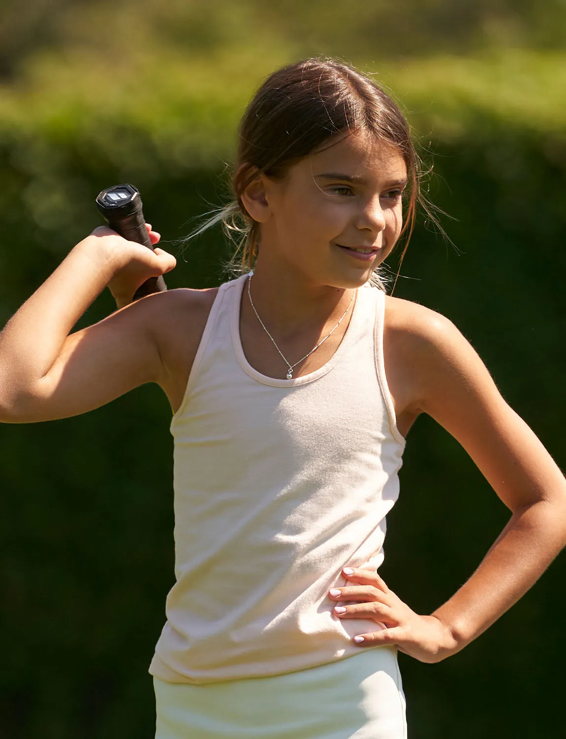 Tennis Necklace and Earrings Gift Set for Kids