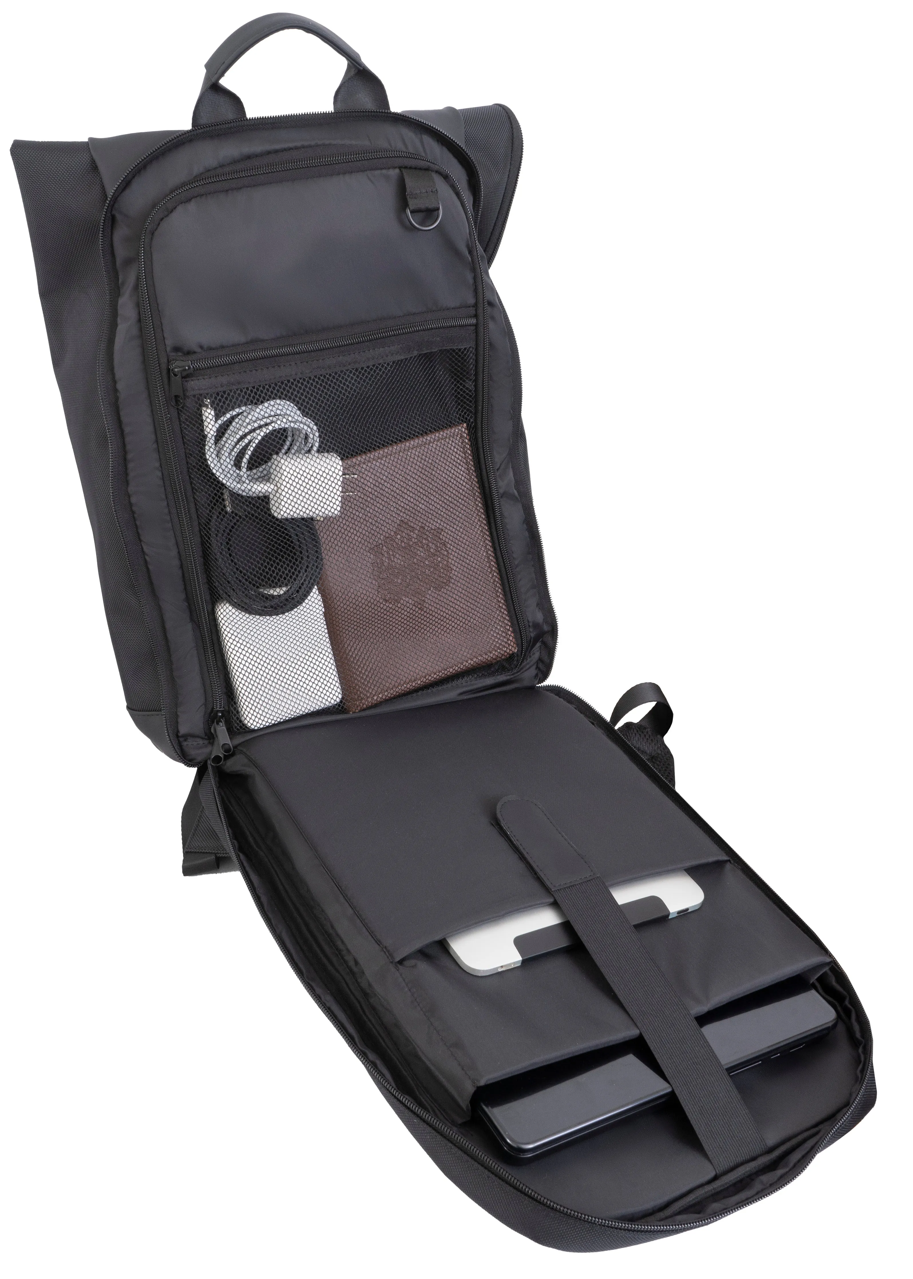 The Dayton | 18-In 1690D Workbook Backpack with Multi Laptop Sleeves