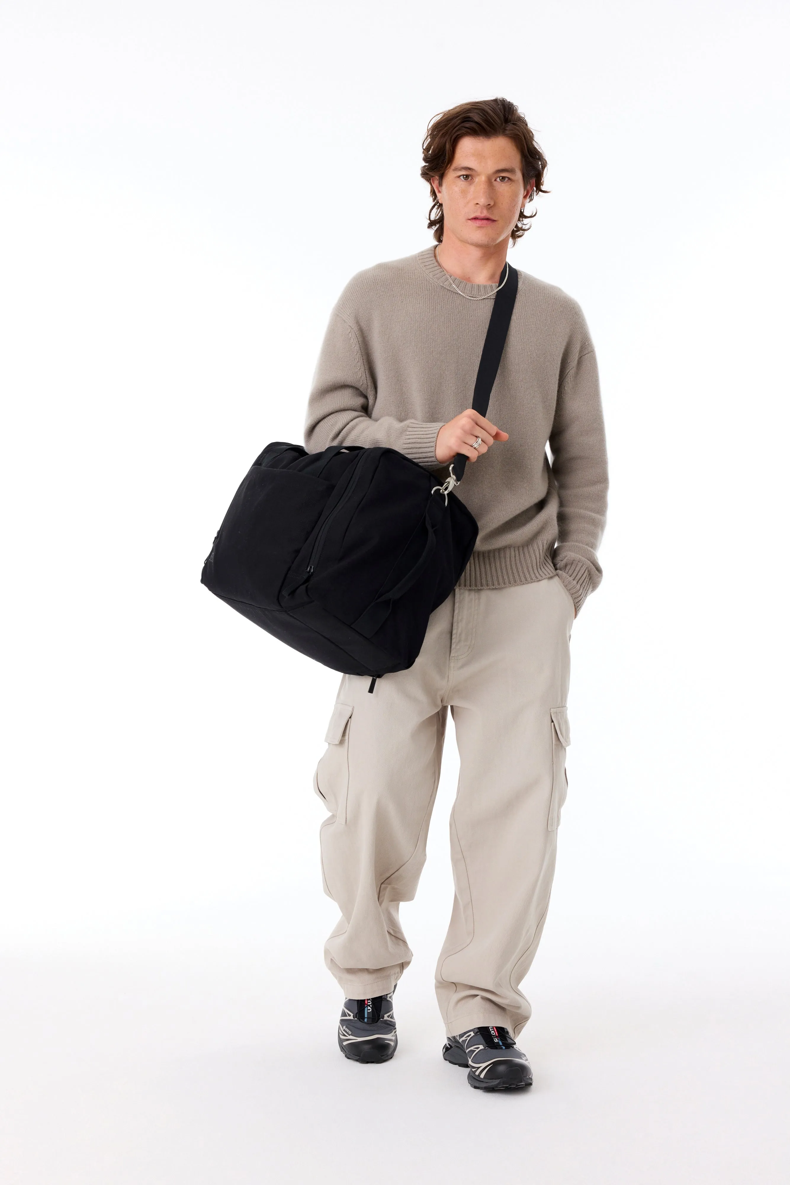 The Utility Duffle in Black