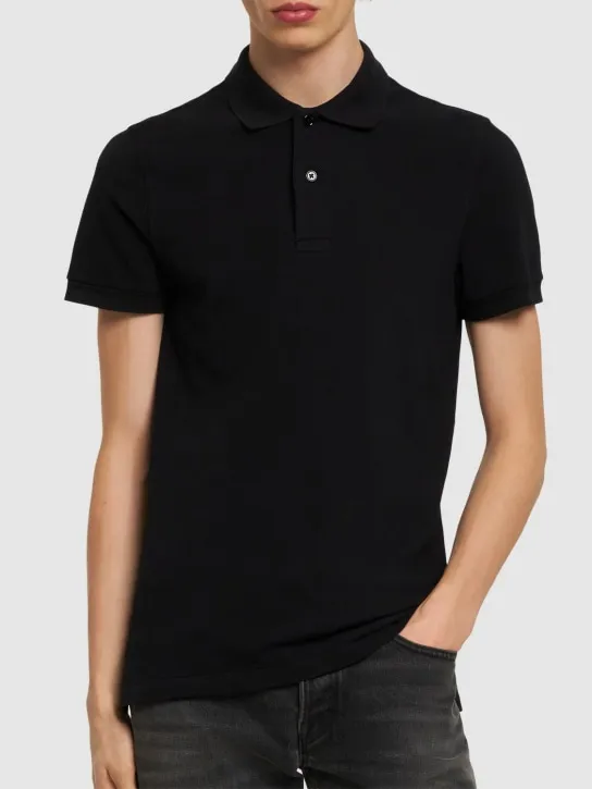 Tom Ford   Tennis cotton piquet polo 