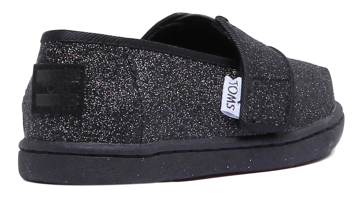 Toms Irid Glimmer In Black