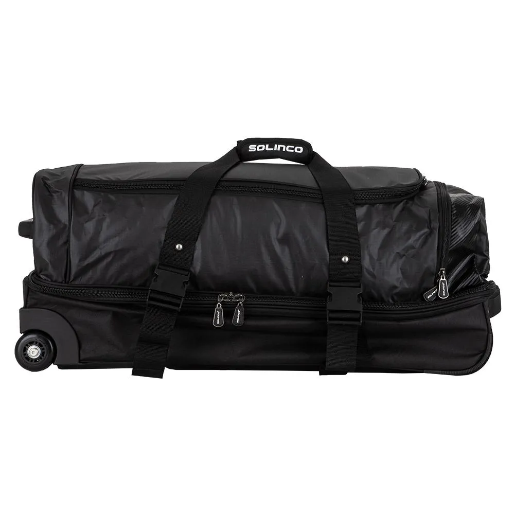 Tour Tennis Travel Bag with Wheels Black