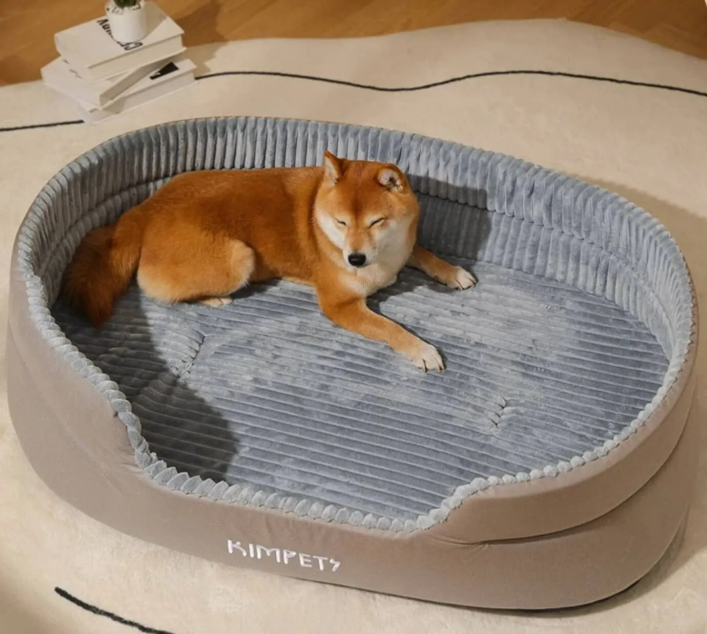 Ultra Spacious Pet Fleece Bed for Medium Large Dogs