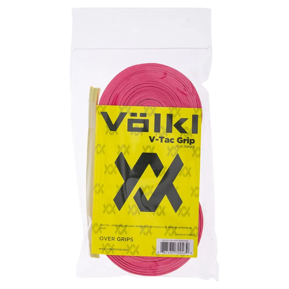 V-Tac Tennis Overgrip 30 Pack Pink