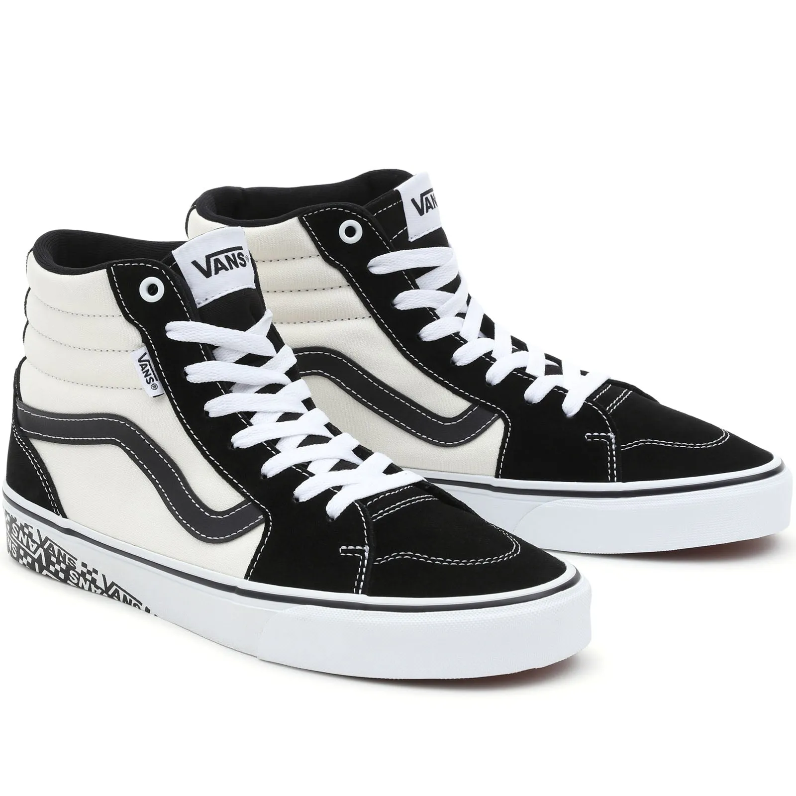 Vans Mens Filmore Hi High Top Retro Canvas Trainers