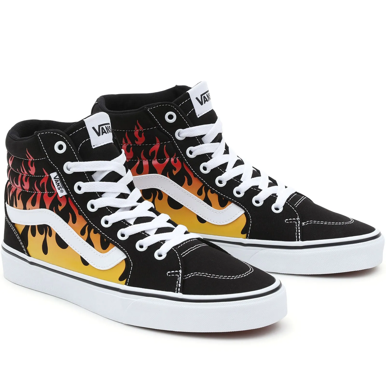 Vans Mens Filmore Hi High Top Retro Canvas Trainers