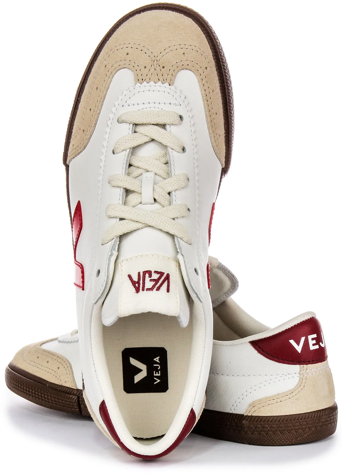 Veja Volley O.T. In White Red For Women