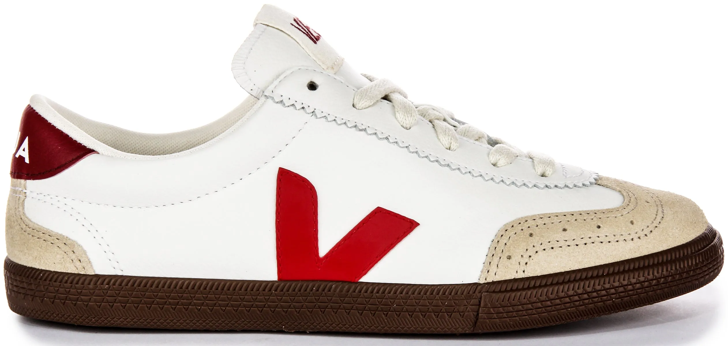 Veja Volley O.T. In White Red For Women