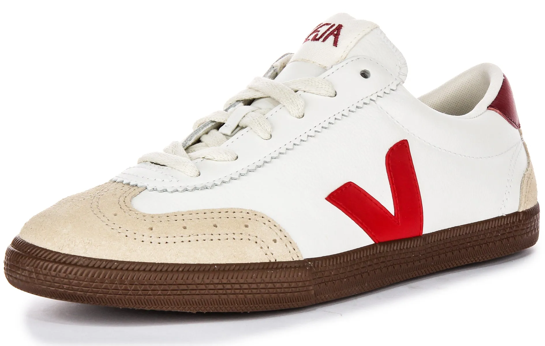 Veja Volley O.T. In White Red For Women