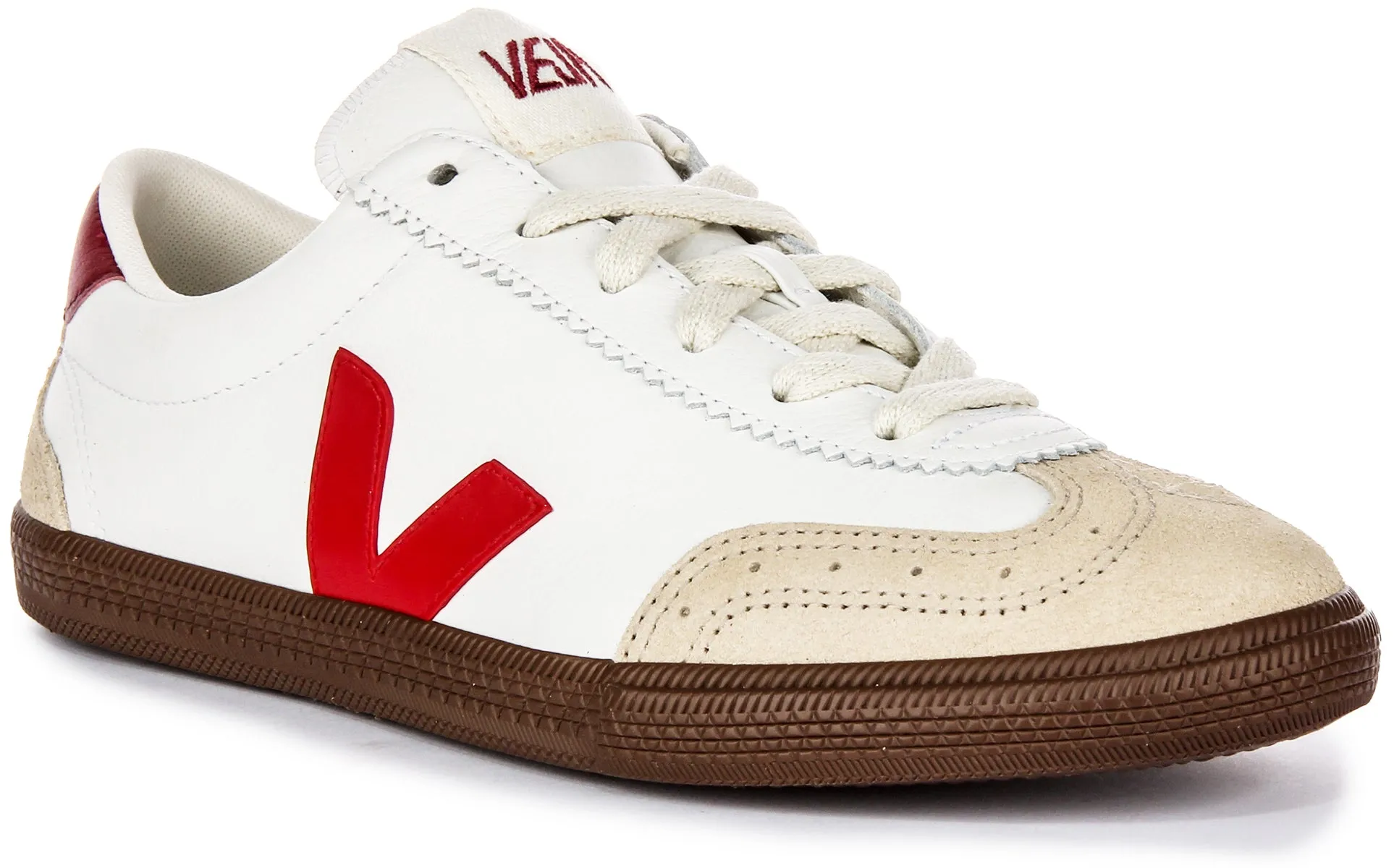 Veja Volley O.T. In White Red For Women