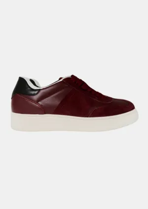 Venice Trainer Burgundy