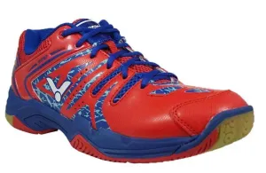 Victor A390 Court Shoes Red/Blue