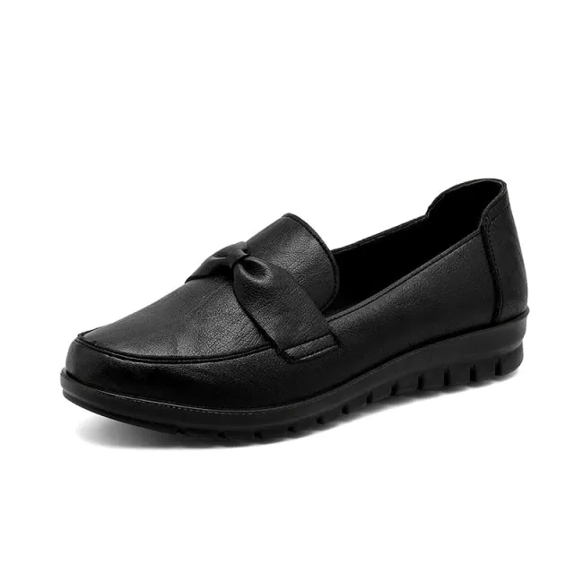 Victoria Women's Retro Casual Leather Loafer Shoes