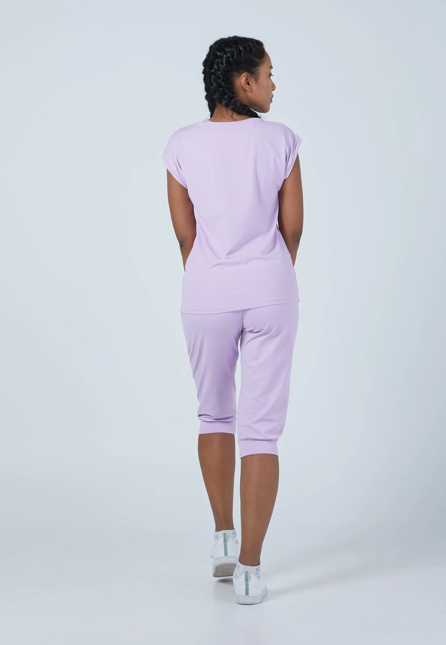 Women Tennis Shirt loose-fit, lilac