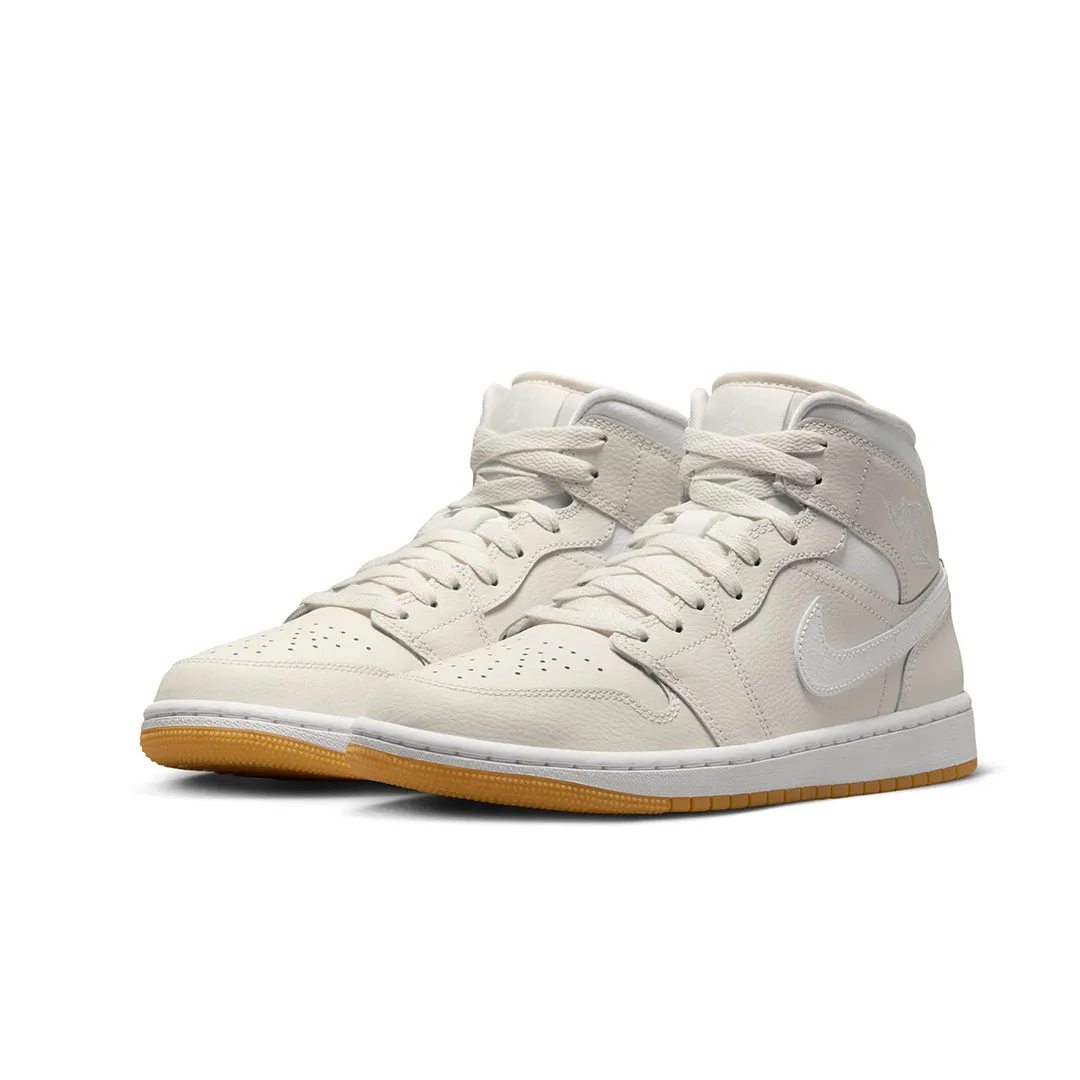 WOMEN'S AIR JORDAN 1 MID PHANTOM GUM