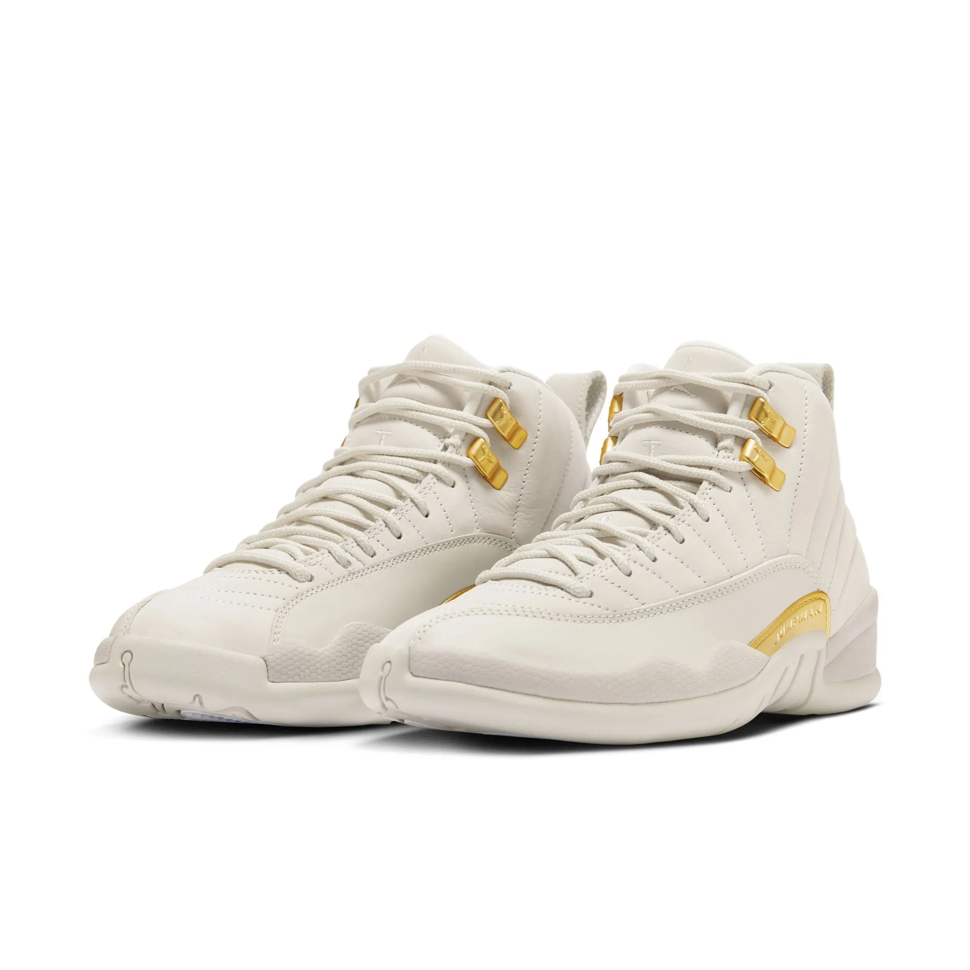 Women's Air Jordan 12 Retro "Phantom" - PHANTOM/METALLIC GOLD-WHITE