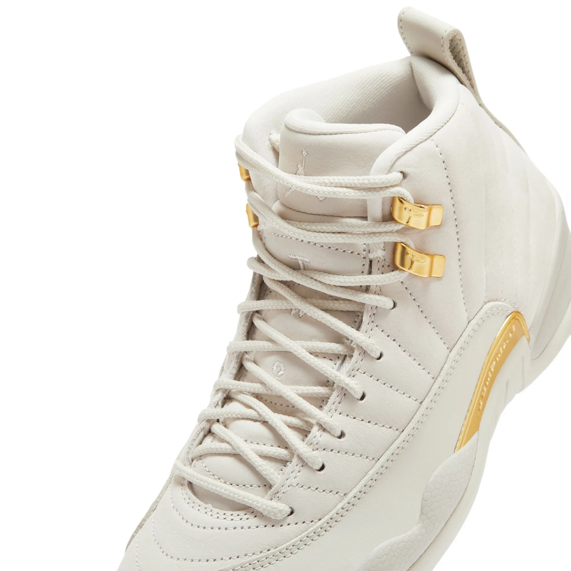 Women's Air Jordan 12 Retro "Phantom" - PHANTOM/METALLIC GOLD-WHITE