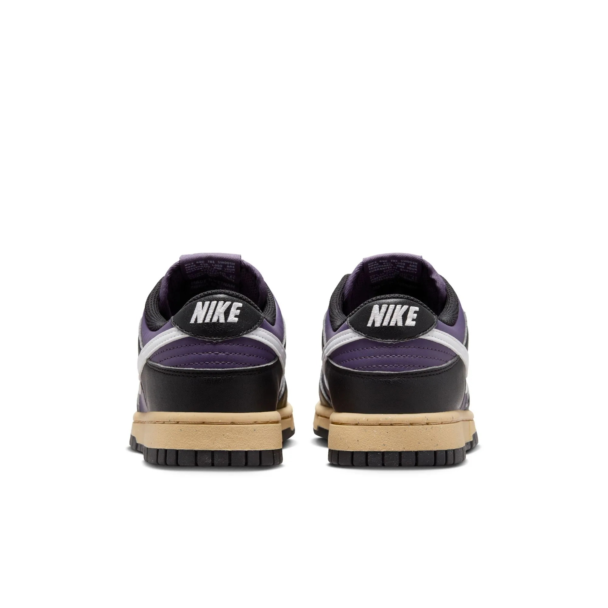 WOMENS NIKE DUNK LOW NEXT NATURE (PURPLE/BLACK)