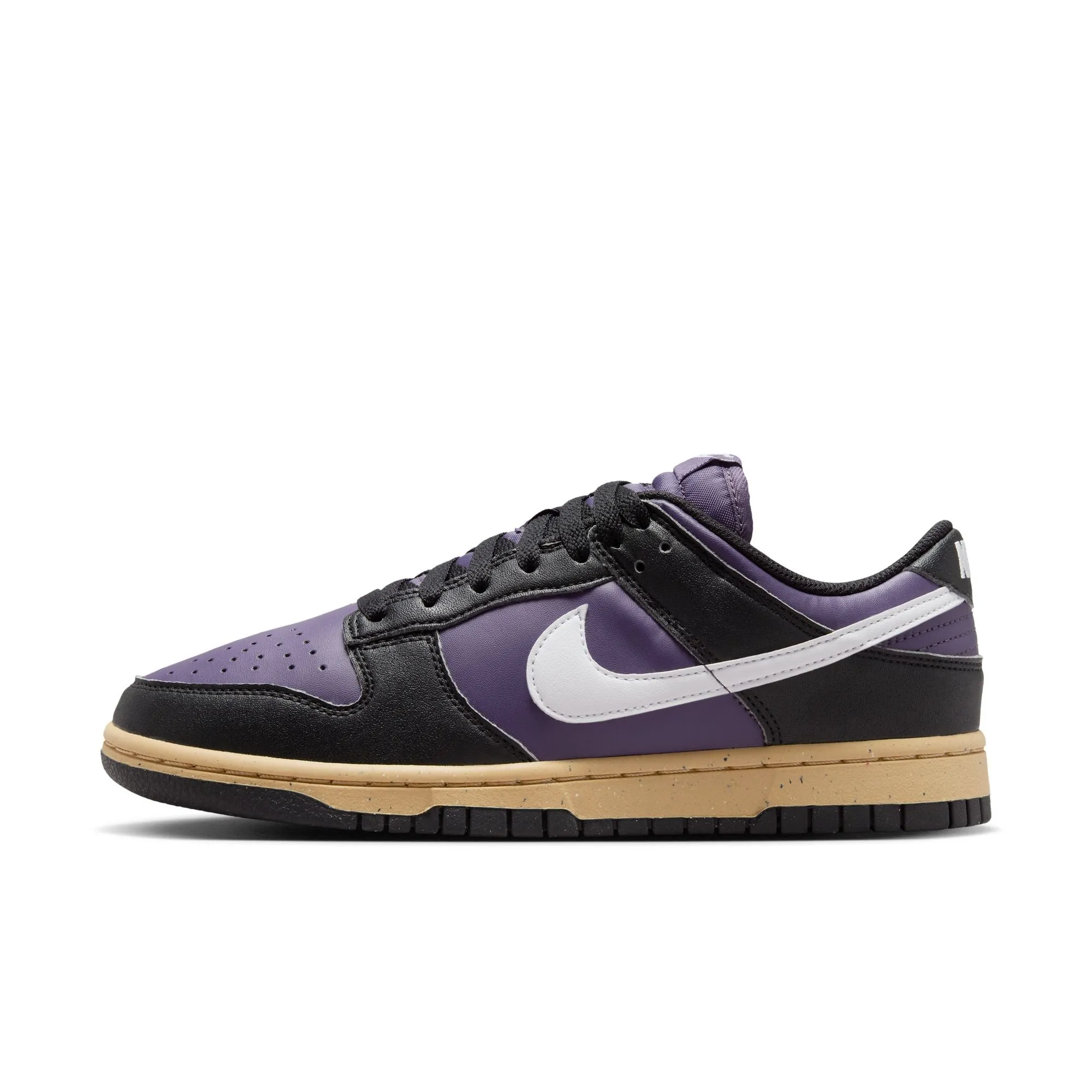 WOMENS NIKE DUNK LOW NEXT NATURE (PURPLE/BLACK)