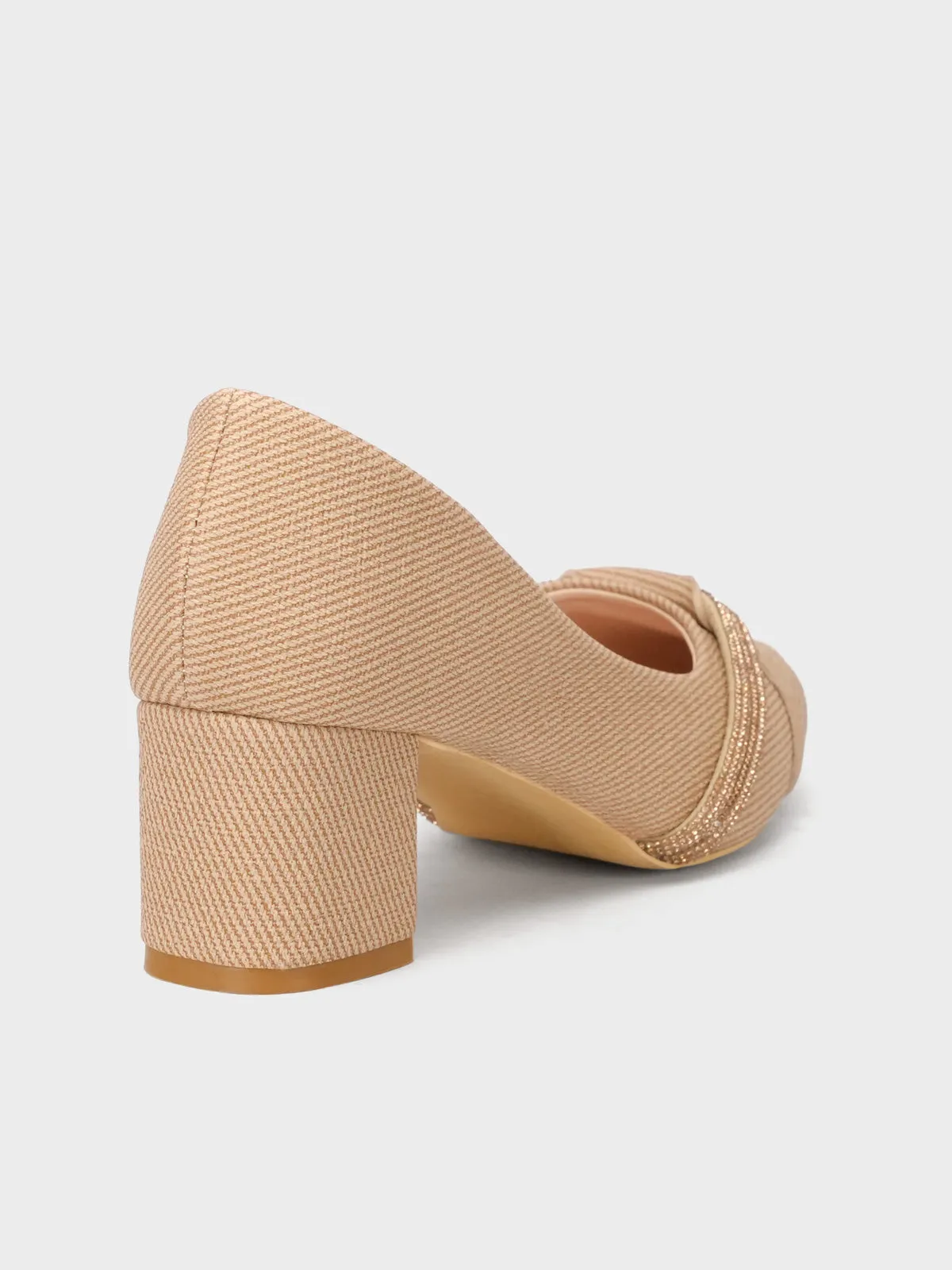 Women's "ALBALI" Formal Block Heel Courts