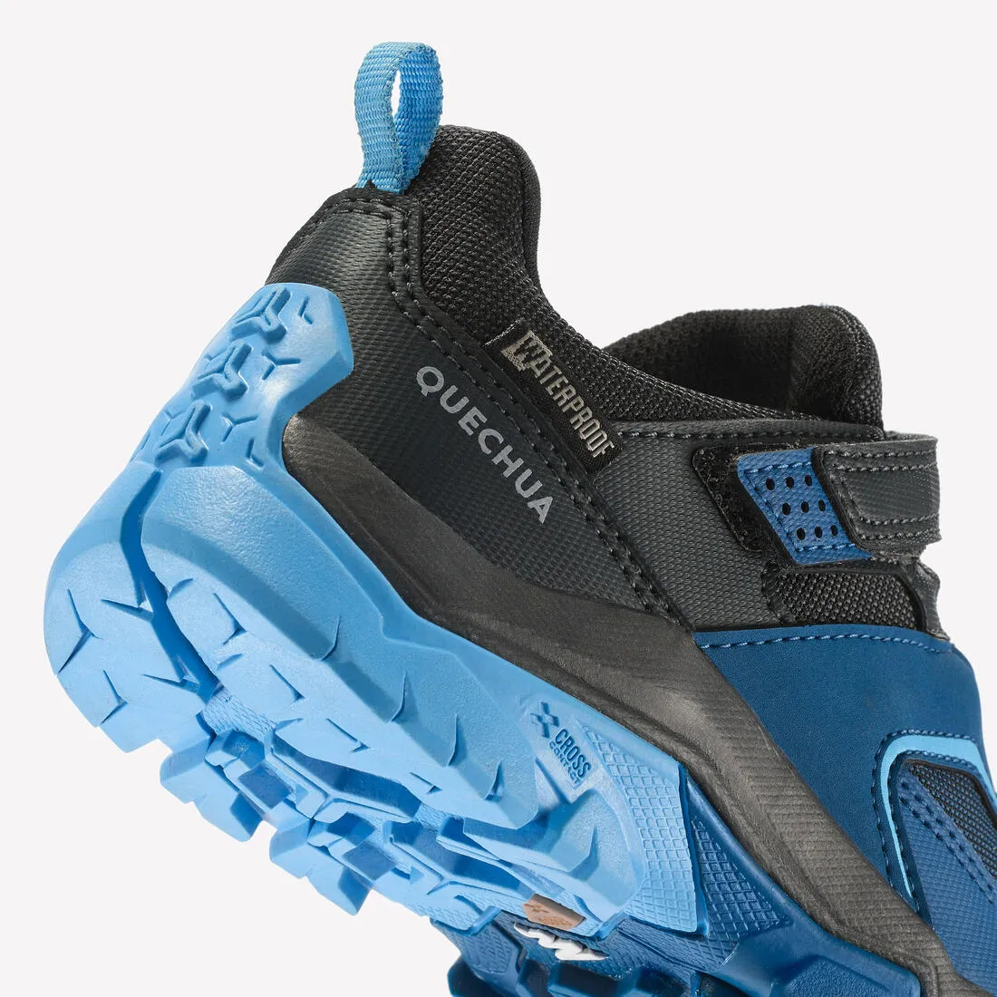 Zapatillas de montaña y trekking impermeables Niños 28 a 34 Quechua Crossrock